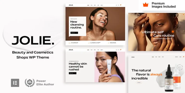 Jolie v27 汉化版 – 现代的美业 WordPress 电商主题