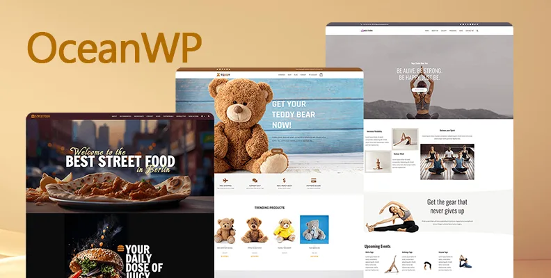 OceanWP Pro v4.1.4 汉化版 + 高级扩展 – 多用途主题