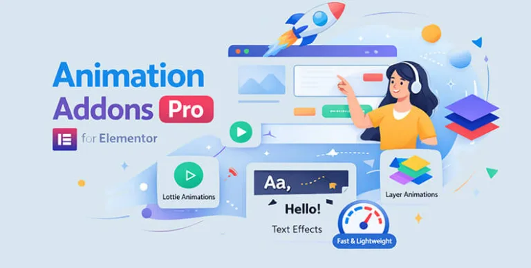Animation Addons Pro v2.6.5 汉化版 – Elementor 动态效果插件