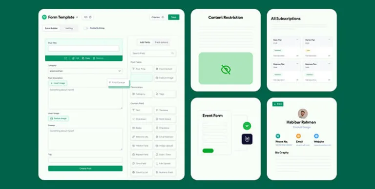 WP User Frontend Pro v4.2.1 汉化版 – 前端用户中心插件