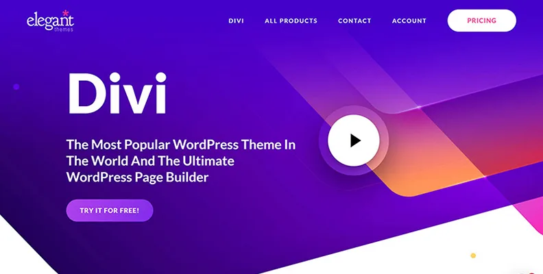 Divi Theme v4.27.5 – WordPress 多功能主题