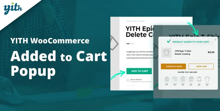 YITH WooCommerce Added to Cart Popup Premium v2.31.0 汉化版 – 迷你购物车