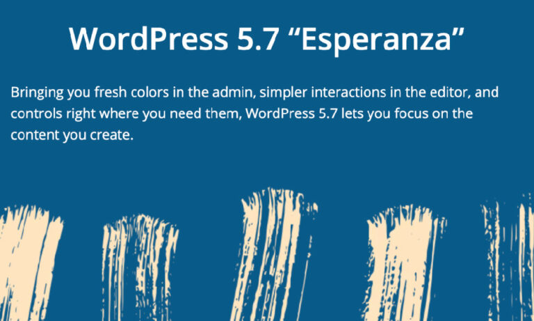 WordPress 5.7.1 发布(安全更新)