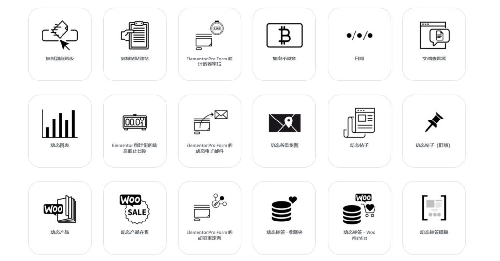 Dynamic Content for Elementor 功能展示 Dynamic Content for Elementor 功能展示