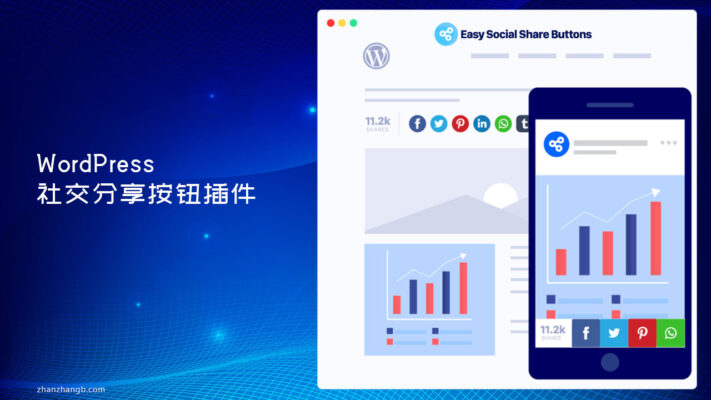 Easy Social Share Buttons For WordPress v10.7 汉化版 – 社交分享