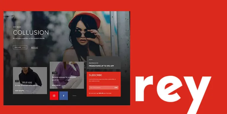 Rey v3.1.9 汉化版 – 艺术品、服装或家具店 WooCommerce 主题