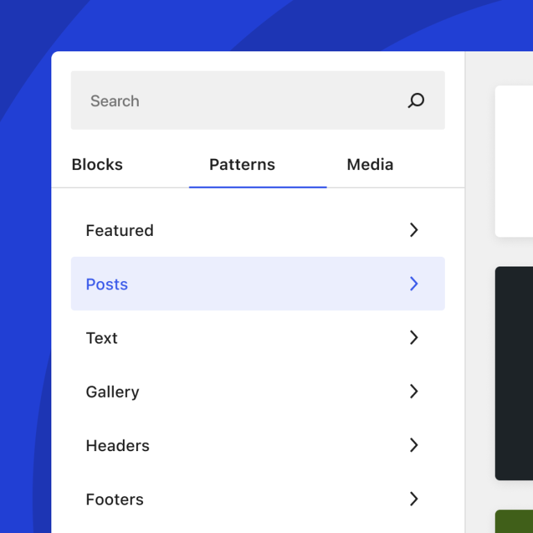 WordPress 块插入器