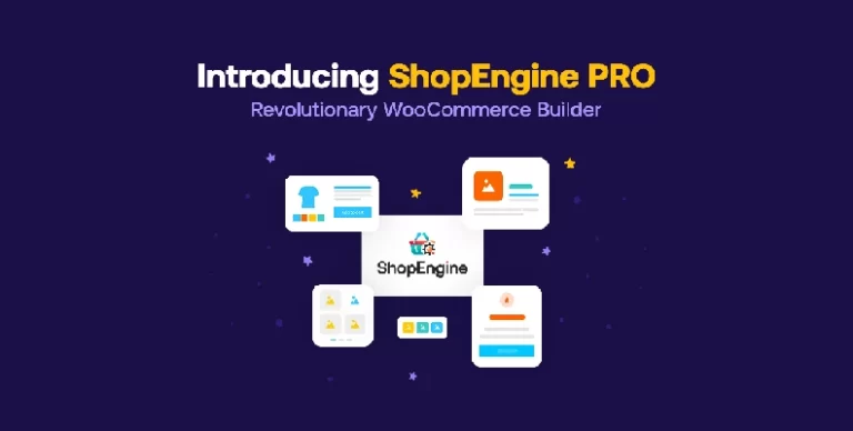 ShopEngine Pro v2.6.9 汉化版 – WooCommerce 设计插件