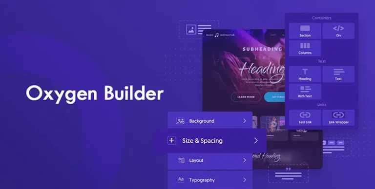 Oxygen Builder v4.9.5 – WordPress 可视化编辑器
