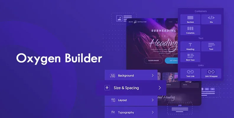 Oxygen Builder v4.9.5 – WordPress 可视化编辑器